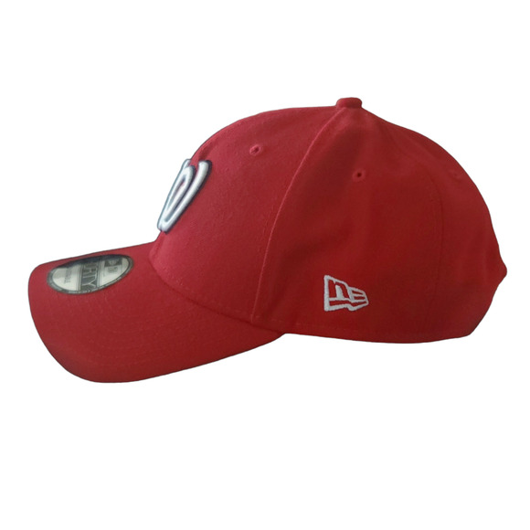NEW ERA 9Forty MLB Washington Nationals adjustable red baseball cap league hat - Picture 2 of 8